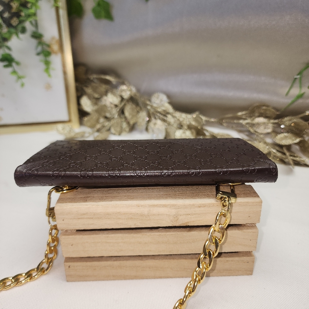 Authentic Gucci Sunglass Case Upcycled Crossbody Pouch - Picture 10 of 16